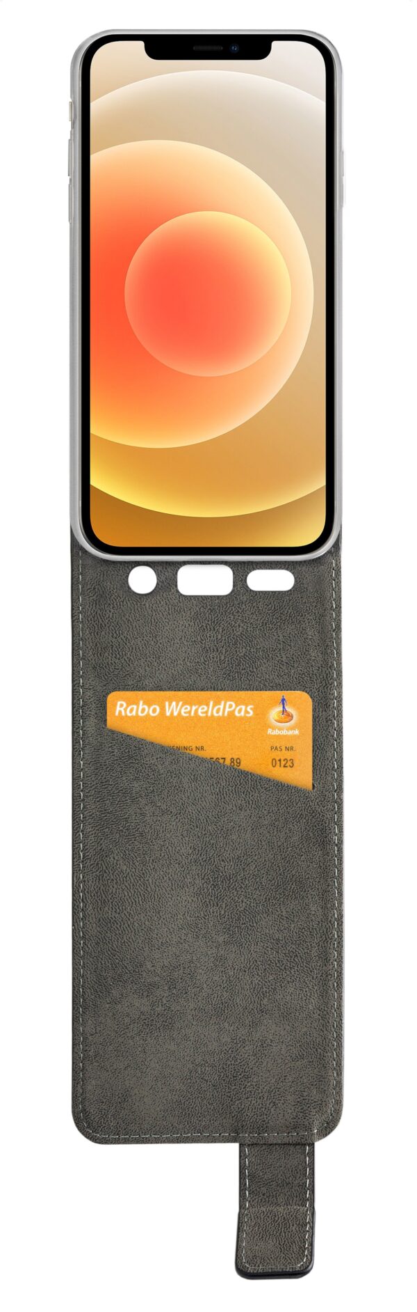 Mobilize Classic Gelly Flip Case Apple Iphone 12/12 Pro Black - Afbeelding 3