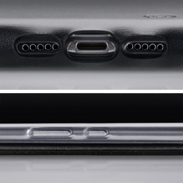 Mobilize Classic Gelly Flip Case Apple Iphone 12 Pro Max Black - Afbeelding 4