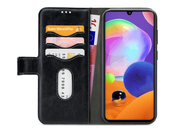 Mobilize 2In1 Gelly Wallet Case Samsung Galaxy A31 Black - Afbeelding 3