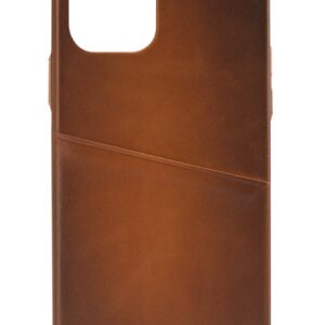 Senza Desire Leather Cover With Card Slot Apple Iphone 12 Mini Burned Cognac