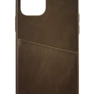 Senza Desire Leather Cover With Card Slot Apple Iphone 12/12 Pro Burned Olive