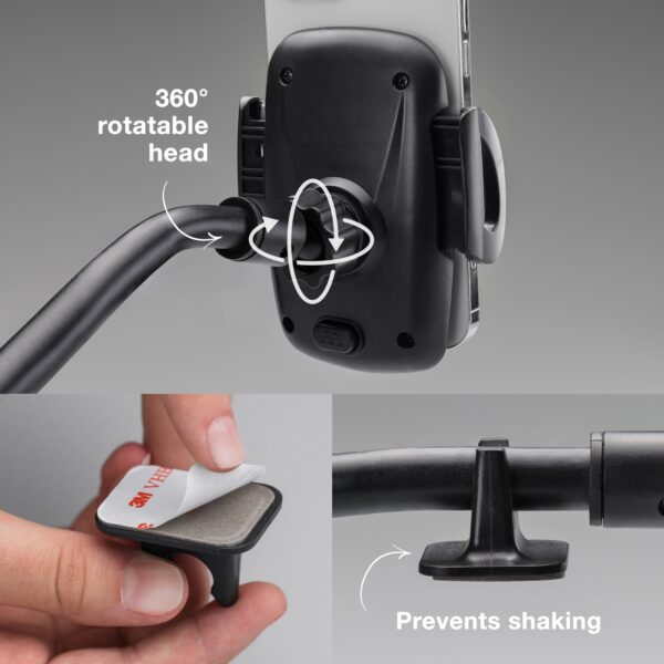 Mobilize Universal Gooseneck Car Holder Black - Afbeelding 5