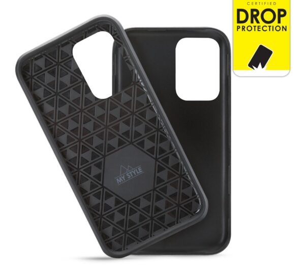 My Style Tough Case For Samsung Galaxy A52/A52 5G/A52S 5G Black - Afbeelding 2