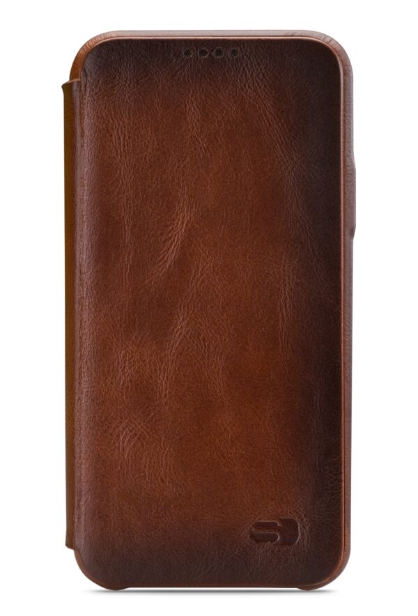Senza Desire Skinny Leather Wallet Apple Iphone 7 Plus/8 Plus Burned Cognac