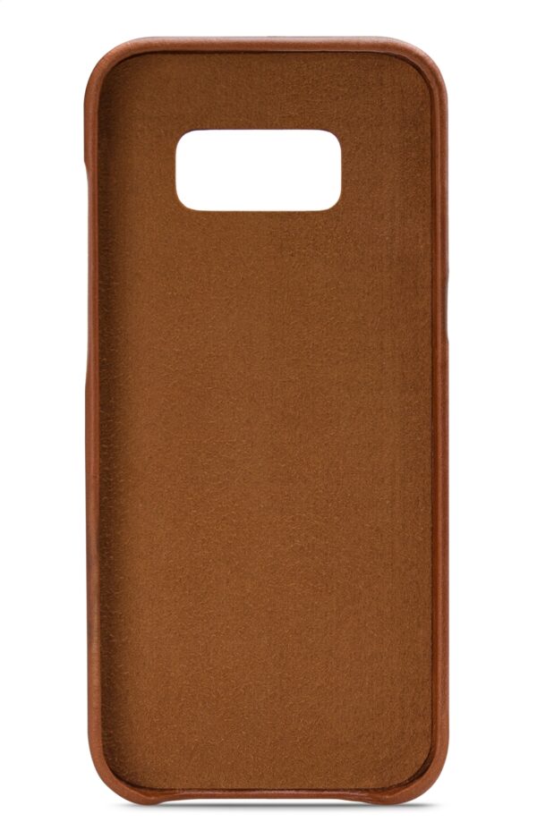 Senza Desire Leather Cover Samsung Galaxy S8+ Burned Cognac - Afbeelding 2