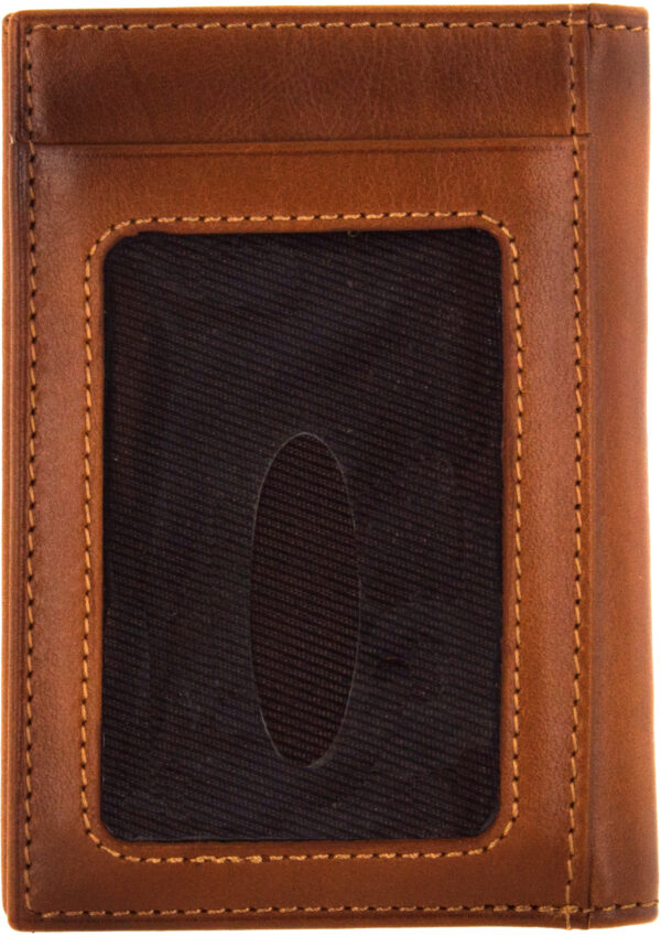 Senza Desire Leather Card Holder Burned Cognac - Afbeelding 2