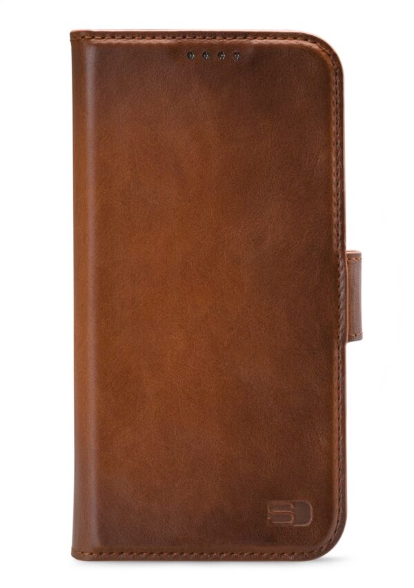 Senza Desire Leather Wallet Apple Iphone X/Xs Burned Cognac