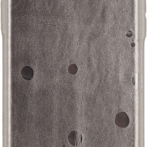 Senza Glam Leather Cover Apple Iphone X/Xs Metallic Grey