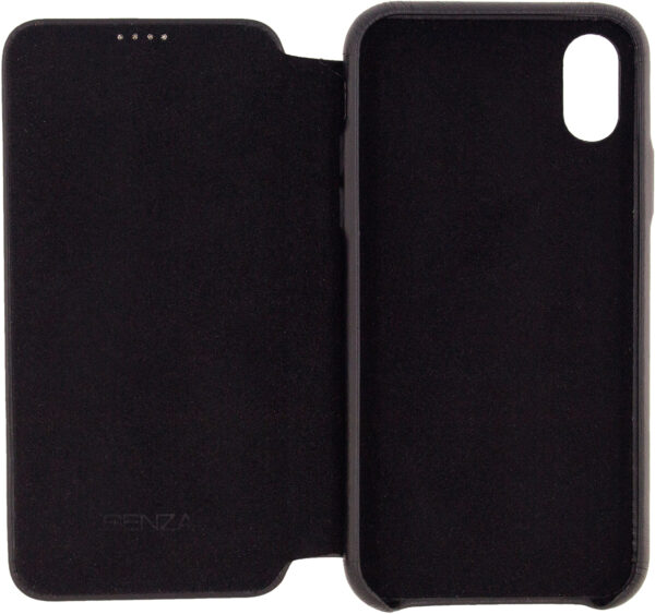 Senza Pure Skinny Leather Wallet Apple Iphone X/Xs Black - Afbeelding 3