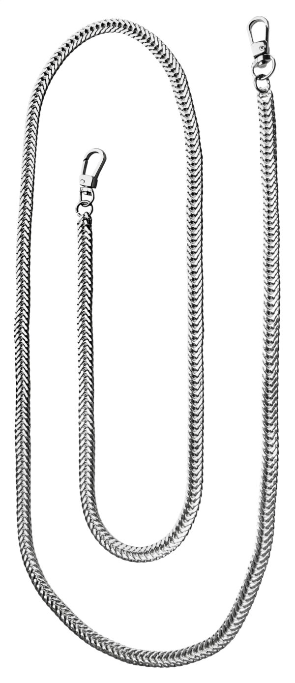 Mobilize Metal Shoulder Strap Elegant Silver