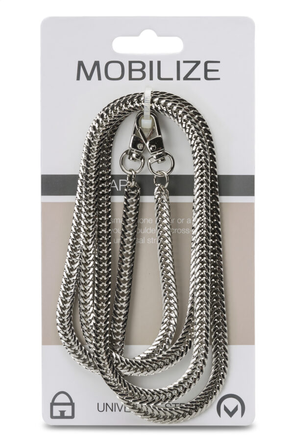 Mobilize Metal Shoulder Strap Elegant Silver - Afbeelding 5