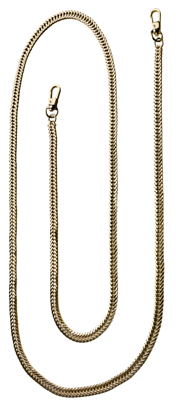 Mobilize Metal Shoulder Strap Bright Gold