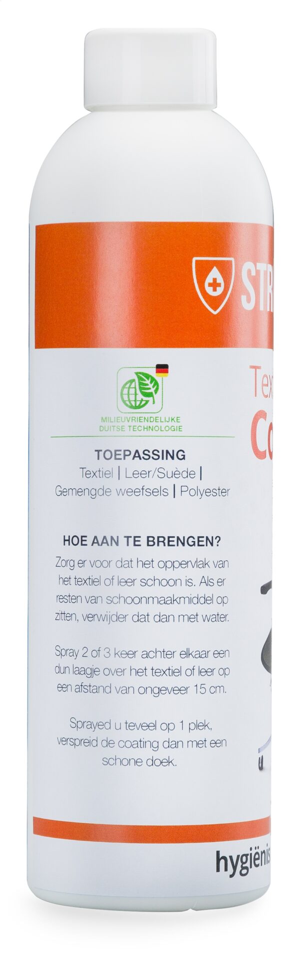 Striker Coating Hygiënische Coating Textiel & Leer Voor O.a. Bureaustoelen 250Ml - Afbeelding 3