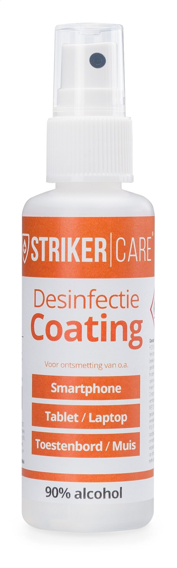 Striker Coating Desinfectie Coating Voor O.a. Smartphone, Tablet, Laptop, Toetsenbord 50Ml (>90Pct Alcohol)