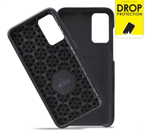 My Style Tough Case For Samsung Galaxy A02S Black - Afbeelding 2
