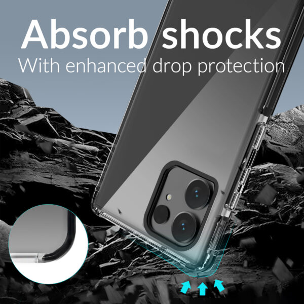 Mobilize Shatterproof Case Samsung Galaxy A42/A42 5G Black - Afbeelding 4