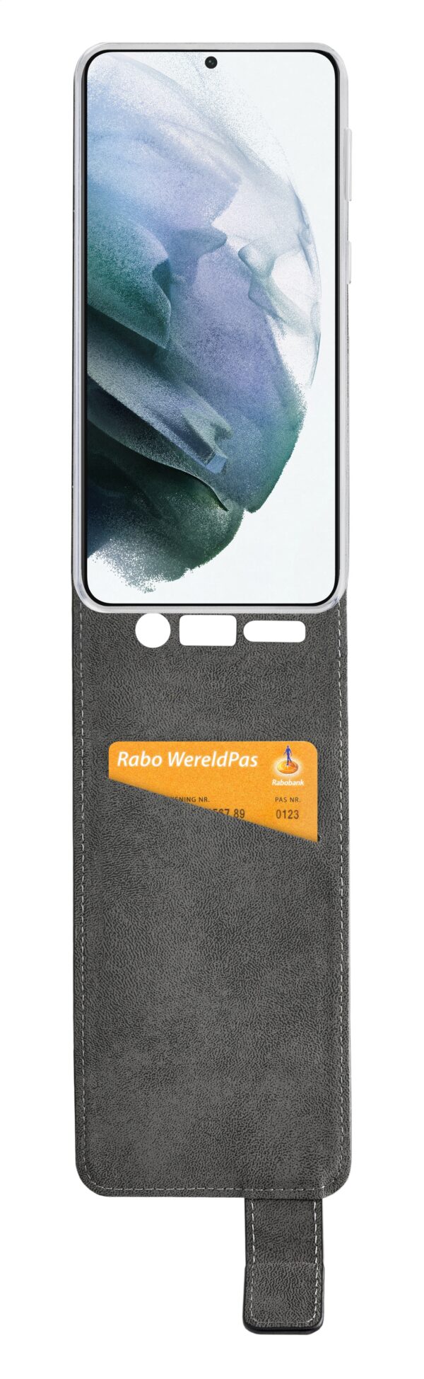 Mobilize Classic Gelly Flip Case Samsung Galaxy S21+ 5G Black - Afbeelding 3