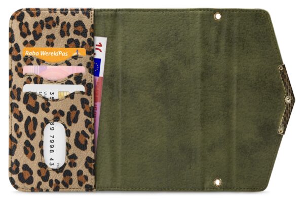 Mobilize 2In1 Gelly Clutch For Apple Iphone 13 Pro Green Leopard - Afbeelding 3