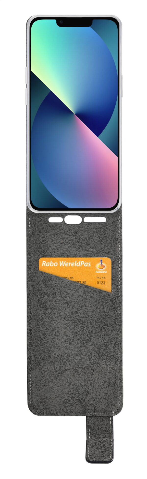 Mobilize Classic Gelly Flip Case Apple Iphone 13 Black - Afbeelding 3
