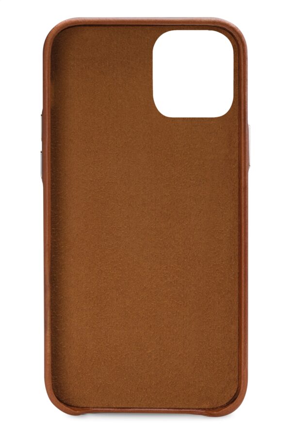 Senza Desire Leather Cover With Card Slot Apple Iphone 13 Mini Burned Cognac - Afbeelding 2