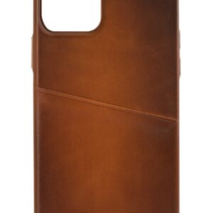 Senza Desire Leather Cover With Card Slot Apple Iphone 13 Burned Cognac