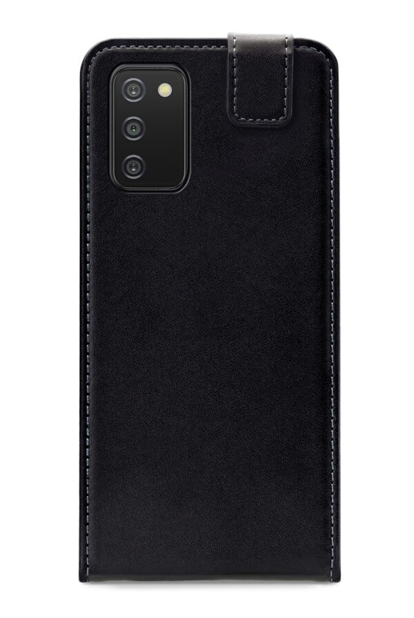 Mobilize Classic Gelly Flip Case Samsung Galaxy A03S Black - Afbeelding 2