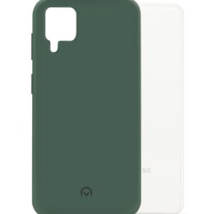 Mobilize Rubber Gelly Case Samsung Galaxy A12/M12 4G Matt Green