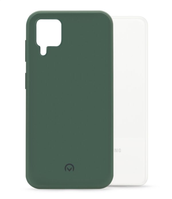 Mobilize Rubber Gelly Case Samsung Galaxy A12/M12 4G Matt Green