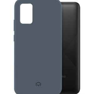 Mobilize Rubber Gelly Case Samsung Galaxy A02S Matt Blue