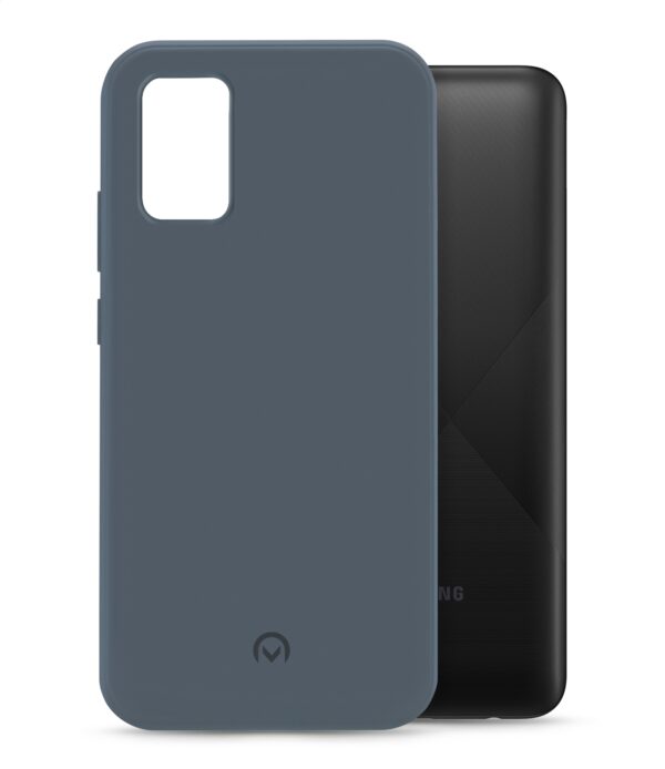 Mobilize Rubber Gelly Case Samsung Galaxy A02S Matt Blue