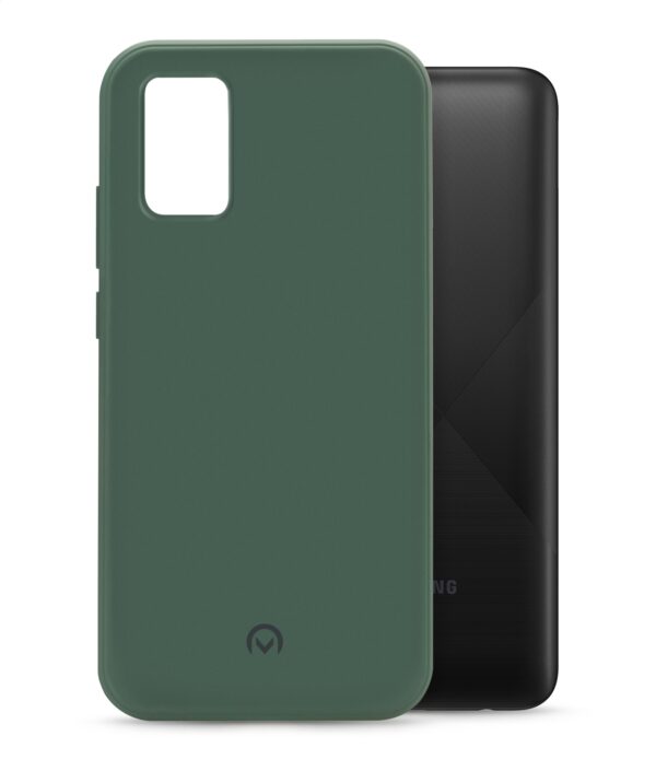 Mobilize Rubber Gelly Case Samsung Galaxy A02S Matt Green