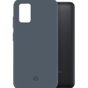 Mobilize Rubber Gelly Case Samsung Galaxy A03S Matt Blue