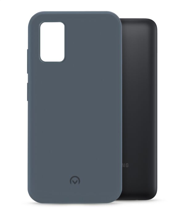 Mobilize Rubber Gelly Case Samsung Galaxy A03S Matt Blue