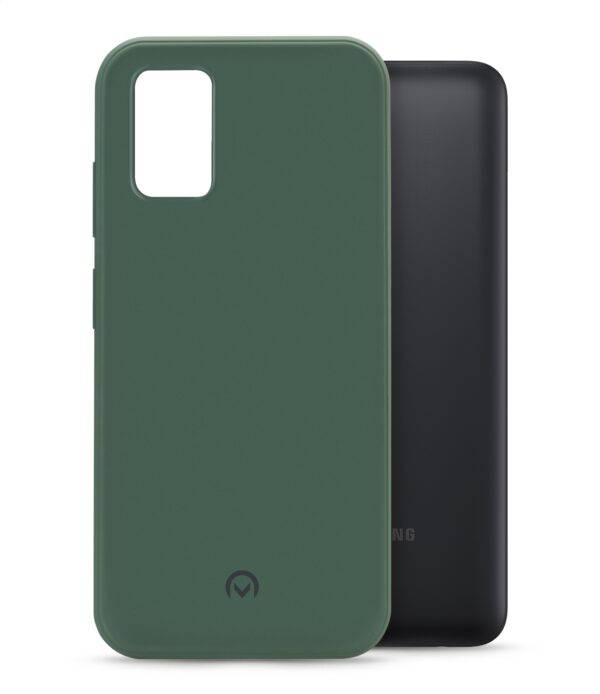 Mobilize Rubber Gelly Case Samsung Galaxy A03S Matt Green