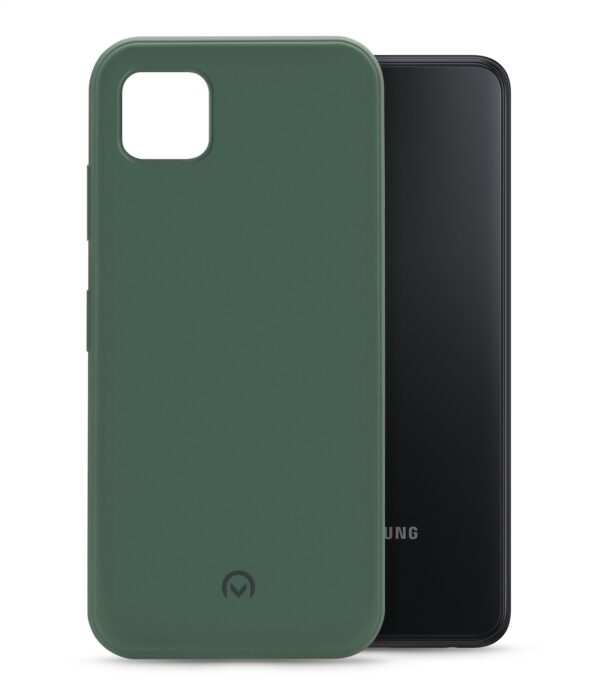 Mobilize Rubber Gelly Case Samsung Galaxy A22 5G Matt Green