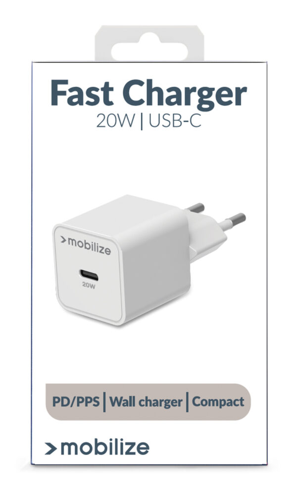 Mobilize Wall Charger Usb-C 20W With Pd/Pps White - Afbeelding 11