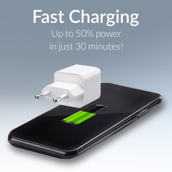 Mobilize Wall Charger Usb-C 20W With Pd/Pps White - Afbeelding 9