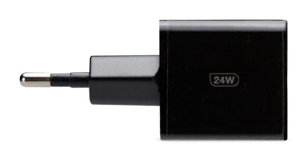 Mobilize Wall Charger 2X Usb 24W Black - Afbeelding 3