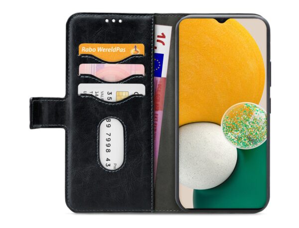 Mobilize 2In1 Gelly Wallet Case Samsung Galaxy A04S/A13 5G Black - Afbeelding 3