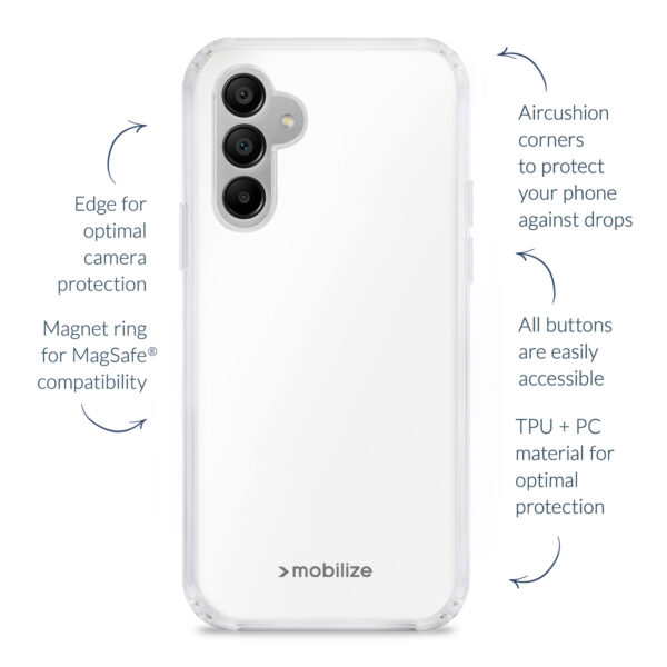 Mobilize Naked Protection Case Samsung Galaxy A04S/A13 5G Clear - Afbeelding 5