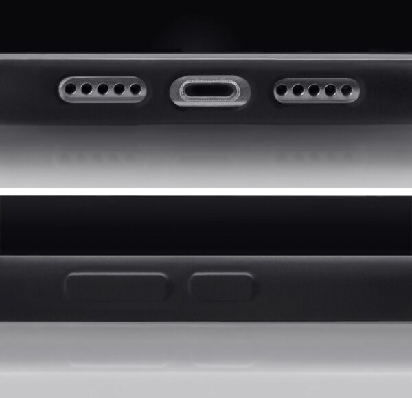 Mobilize Rubber Gelly Case Samsung Galaxy S22 Ultra 5G Matt Black - Afbeelding 2