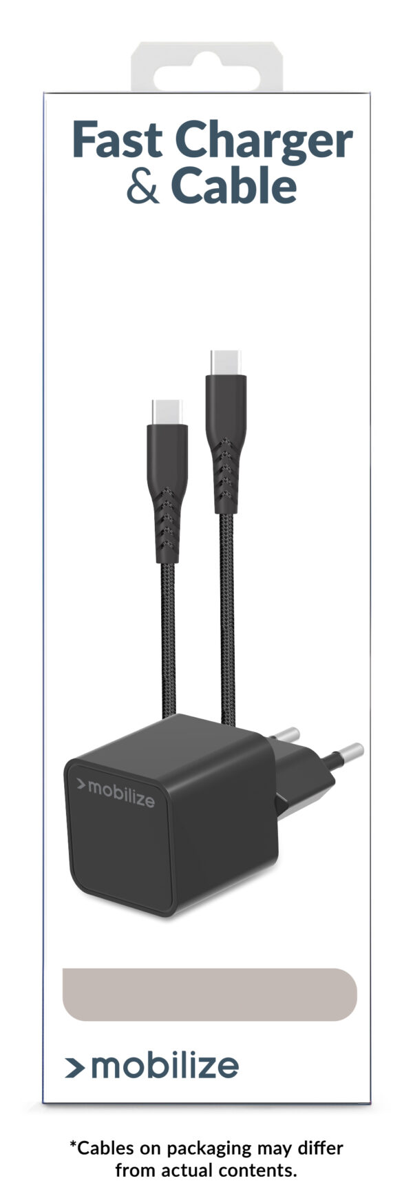 Mobilize Wall Charger Usb-C 20W With Pd + Mfi Lightning Nylon Cable 1.2M Black - Afbeelding 13