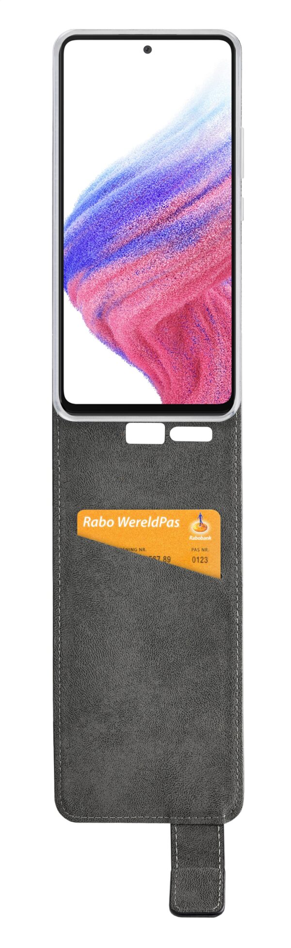 Mobilize Classic Gelly Flip Case Samsung Galaxy A53 5G Black - Afbeelding 3