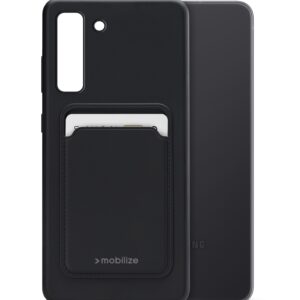Mobilize Rubber Gelly Card Case Samsung Galaxy S20 Fe Matt Black