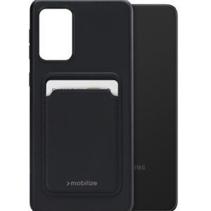 Mobilize Rubber Gelly Card Case Samsung Galaxy A33 5G Matt Black