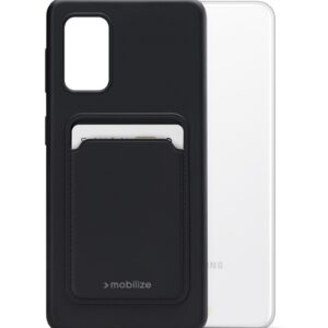 Mobilize Rubber Gelly Card Case Samsung Galaxy A32 5G Matt Black