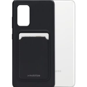 Mobilize Rubber Gelly Card Case Samsung Galaxy A52/A52 5G/A52S 5G Matt Black