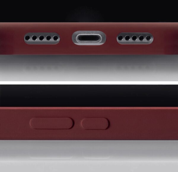 Mobilize Rubber Gelly Card Case Apple Iphone Xr Matt Bordeaux - Afbeelding 2