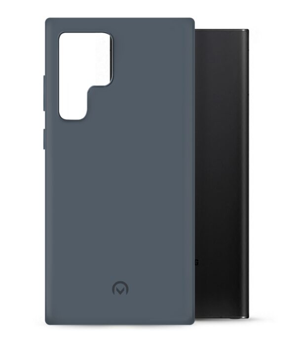 Mobilize Rubber Gelly Case Samsung Galaxy S22 Ultra 5G Matt Blue