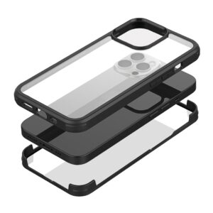 Mobilize Tempered Glass 360 Protection Case Apple Iphone 13 Pro Black